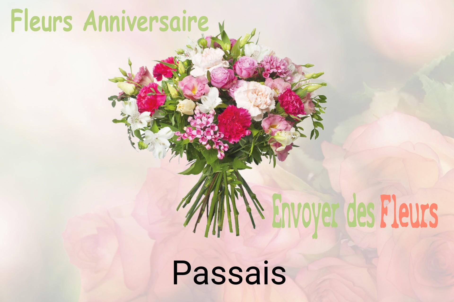 Bouquet de fleurs d’anniversaire livré à Passais